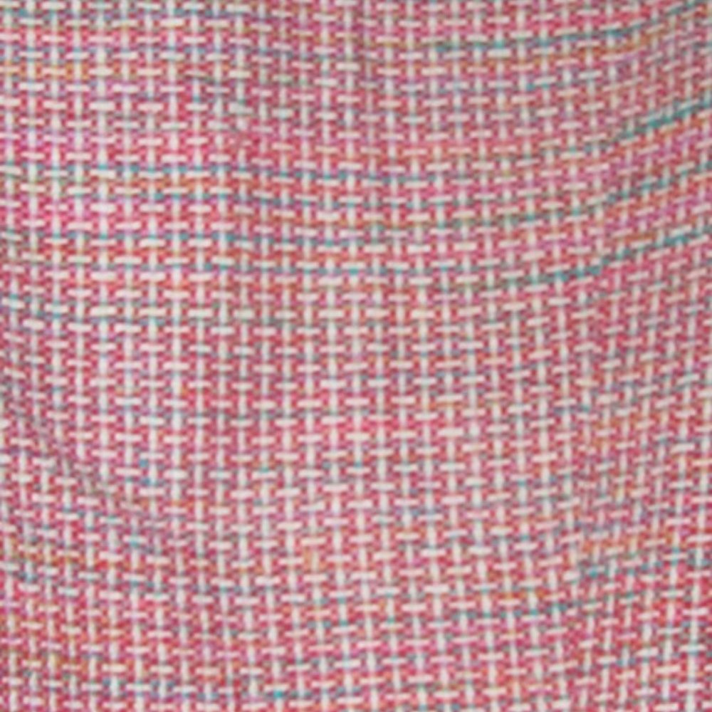 Dior Pink Red Turquoise Blue White Tweed Blazer - Picture 3 of 8